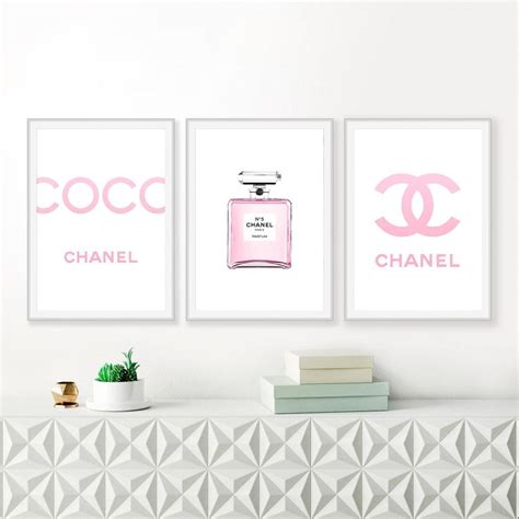 chanel prints set of 3.